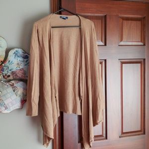 Brown cardigan